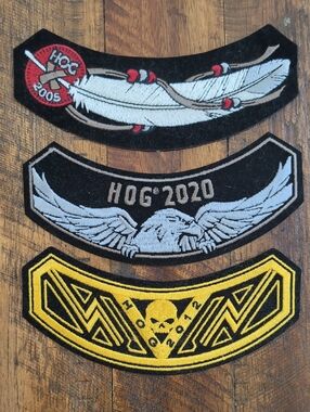 Lot Of Harley Davidson Patches